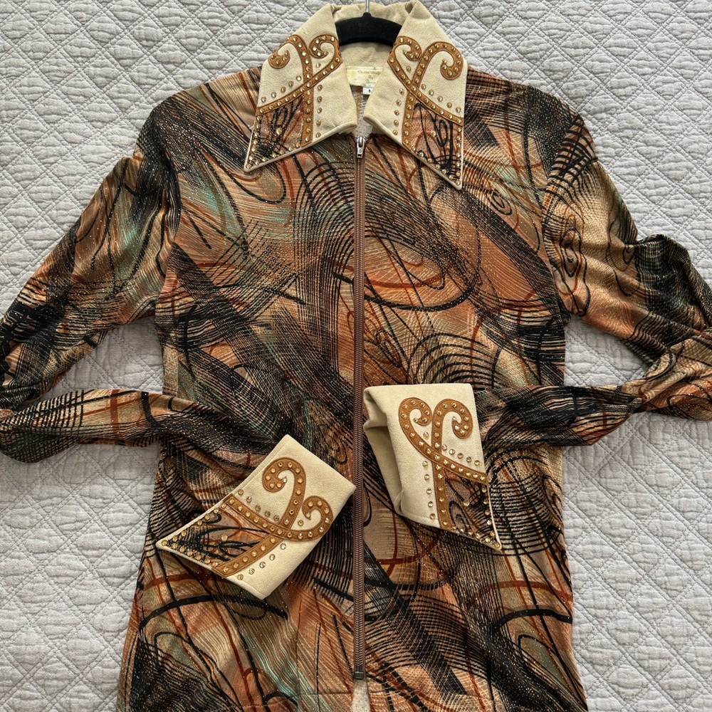 Western show shirt
